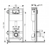 Фото инсталляция для унитаза kk pol premium 350/zpw/500-00-p0