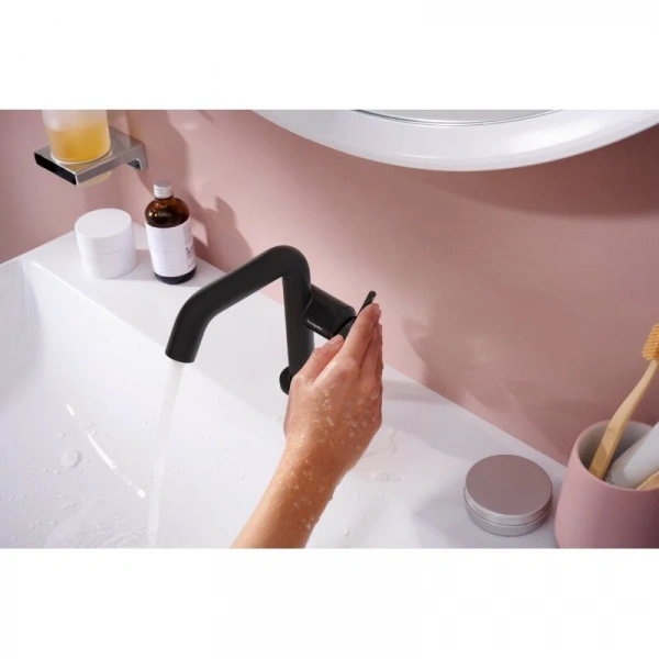 Фото смеситель для раковины hansgrohe tecturis s 73321670