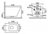 Фото унитаз подвесной belbagno ardente-c bb3202chr-mb