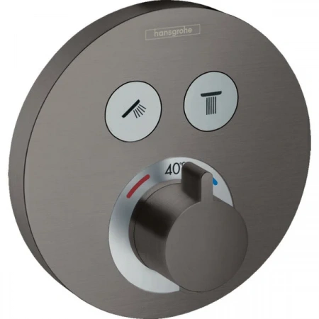 Фото термостатический смеситель для душа hansgrohe shower select s 15743340