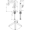 Фото смеситель для раковины hansgrohe tecturis s 73360700