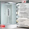 Фото душевая кабина avacan c3090led 90x90 см