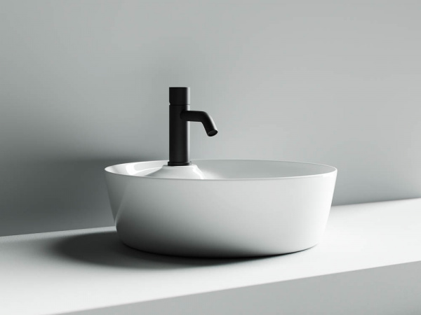 Фото раковина накладная ceramicanova element 43.5 см, цвет: белый cn6014