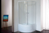 Душевое ограждение Royal Bath BK RB90BK-T 90x90 см