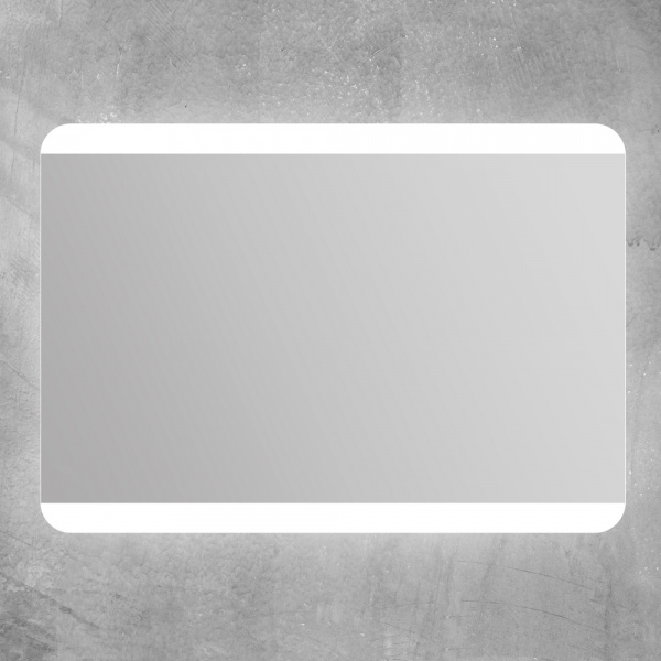 Фото зеркало с подсветкой belbagno 100 см spc-cez-1000-700-led-btn
