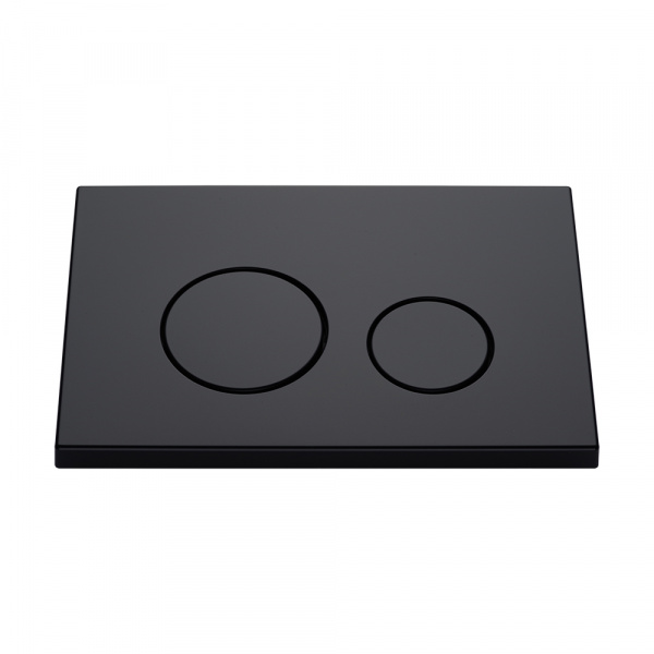 Фото клавиша смыва kk-pol m11 (черный матовый)