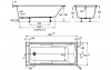 Фото акриловая ванна jacob delafon odeon up 180x80 см
