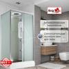 Фото душевая кабина avacan kd2911led 110x90 см