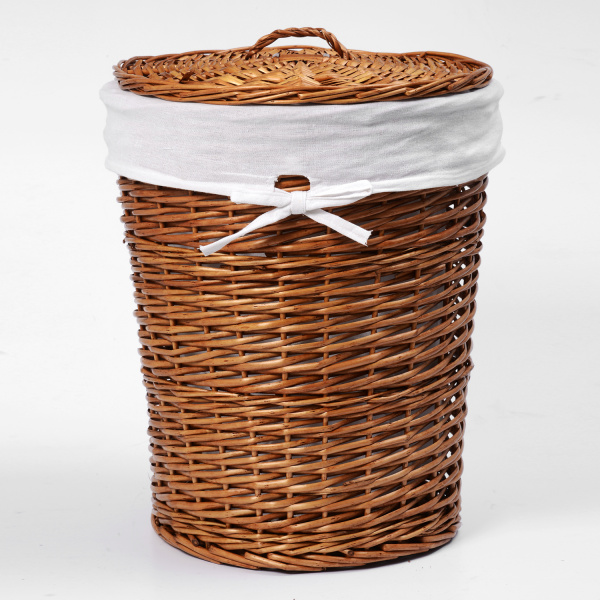 Фото корзина для белья wasserkraft leine wb-350-l
