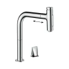 Фото смеситель для кухонной мойки hansgrohe metris select 73819000