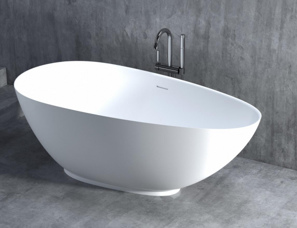 Фото ванна из искусственного камня salini paola 101511sm 160x77 см, матовая
