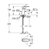 Фото смеситель для раковины grohe eurosmart 23967003