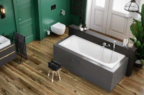 Фото акриловая ванна excellent aurum slim 150x70 см waex.aur15whs