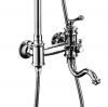 Фото душевая стойка timo adelia sx 6010/00, цвет: хром