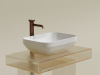 Фото раковина накладная ceramicanova element 50 см, цвет: белый cn6055