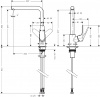 Фото смеситель для кухни hansgrohe focus 31817000