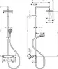 Фото душевая стойка hansgrohe vernis shape 26286670