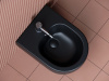 Фото биде подвесное ceramicanova play 49см cn3002mb