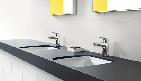 Фото смеситель для раковины hansgrohe logis 71107000