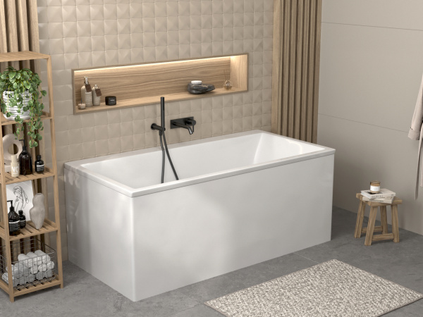 Фото акриловая ванна alba spa kero 180x80 см впр0370000100