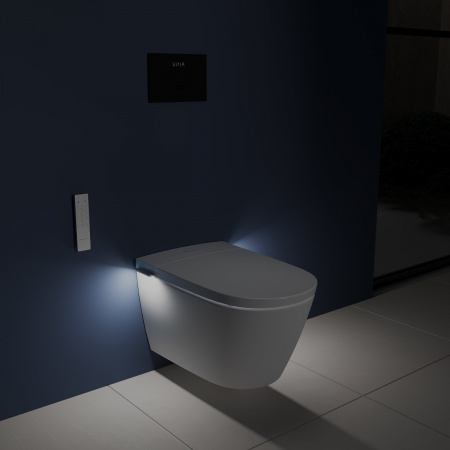 Фото умный подвесной унитаз vitra v-care 7777b403-6399