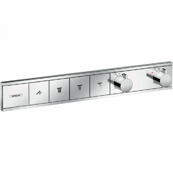 Фото термостатический смеситель для душа hansgrohe rainselect 15384000