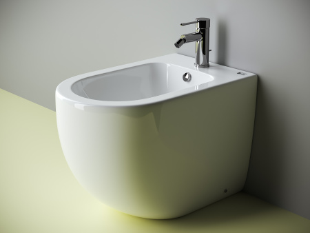 Фото биде напольное ceramicanova metropol 57 см cn4005