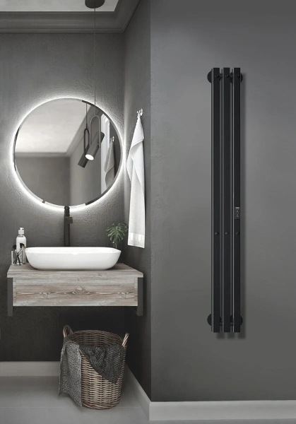 Фото электрический полотенцесушитель indigo  style 4 pro 120/18 lspre120-18brrt
