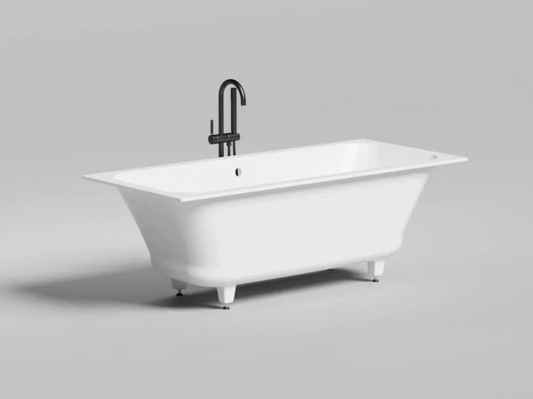 Фото ванна из искусственного камня salini orlanda axis kit 170x75 см 103313m матовая