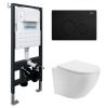 Унитаз с инсталляцией Abber Bequem AC1100T-AC0105-AC0121MB