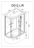 Фото душевая кабина avacan d512sr 120x90 см