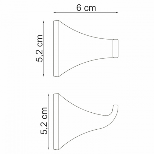 Фото крючок wasserkraft wern k-2523