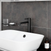 Фото смесители для раковины vitra minimax round a4353436exp цвет черный