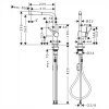 Фото смеситель для кухонной мойки hansgrohe talis 72808670