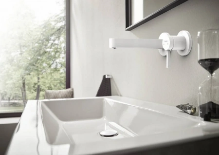 Фото смеситель для раковины hansgrohe finoris 76051700