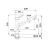 Фото смеситель для кухни webert master ms920102015