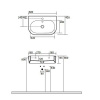 Фото раковина подвесная kerasan flo 60 см 314201*1