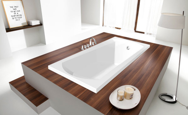 Фото акриловая ванна c-bath clio 140x70 см cbq003003