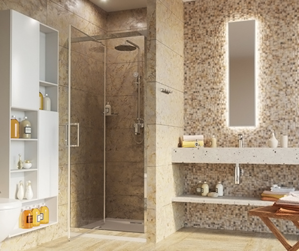 Фото душевая дверь wasserkraft salm 90 см 27i04
