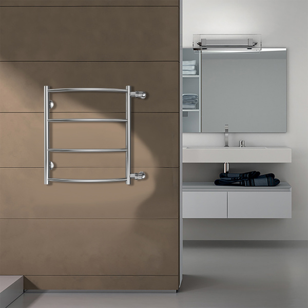 Фото водяной полотенцесушитель azario verona 50x60 см цвет: хром az04556
