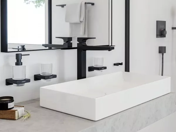 Фото смеситель для раковины hansgrohe metropol 32512670