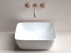 Фото раковина накладная ceramicanova form 42 см, цвет: белый cn2002