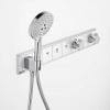 Фото встраиваемый термостатический смеситель для душа hansgrohe rainselect 15357600