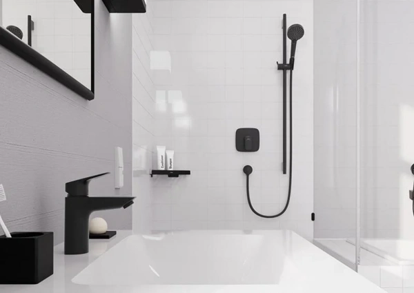 Фото смеситель для раковины hansgrohe logis 71107670