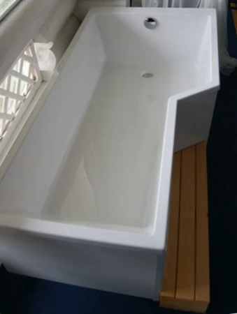 Фото акриловая ванна jacob delafon bain douche neo 180x90 см e6d004r-00