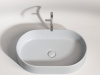 Фото раковина накладная ceramicanova element 60.8 см, цвет: серый cn6048msg