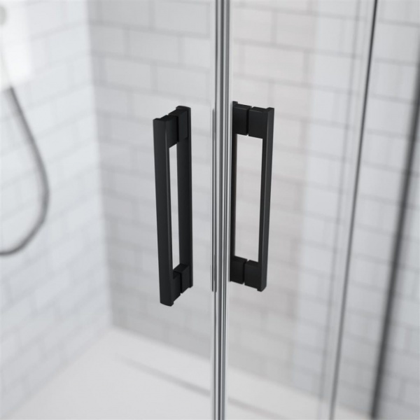Фото душевая дверь radaway idea black dwj 100 см 387014-54-01l/r
