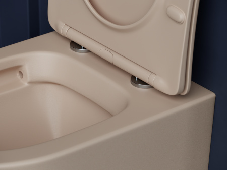 Фото унитаз подвесной, безободковый ceramicanova balearica cn6000mc