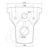 Фото биде напольное caprigo tempo 4703