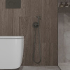 Фото гигиенический душ с термостатическим смесителем oliveeka сталь ol-829909-bgm